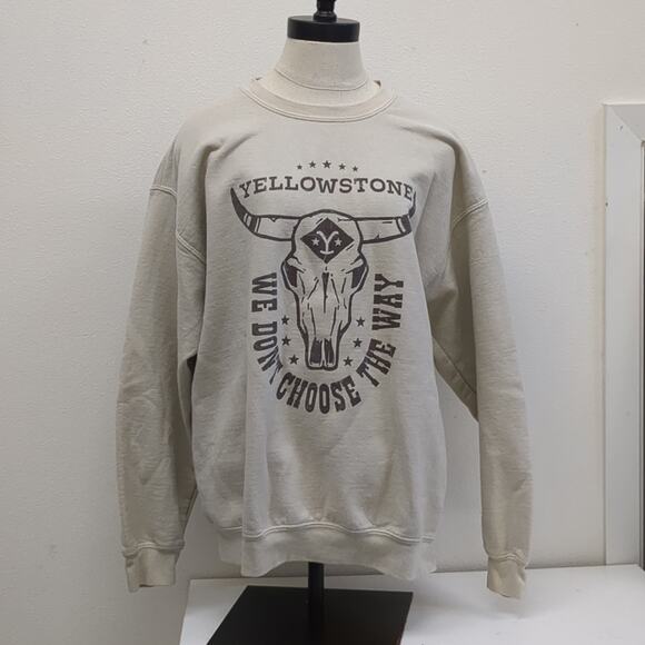 yellowstone crewneck sweater size Large - Picture 1 of 6